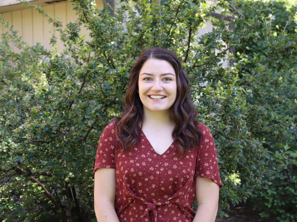An outdoor portrait of Betsy Lokken